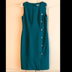 Calvin Klein green Sheath dress